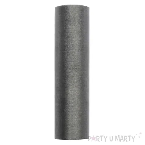 organza gladka szara partydeco 0 16 x 9 m