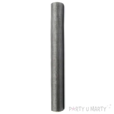 organza gladka szara partydeco 0 36 x 9 m