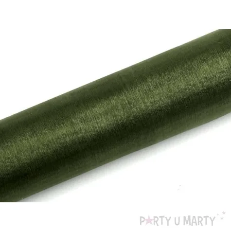 organza gladka zielona 0 16 x 9 m