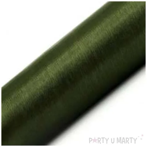 organza gladka zielona 0 36 x 9 m