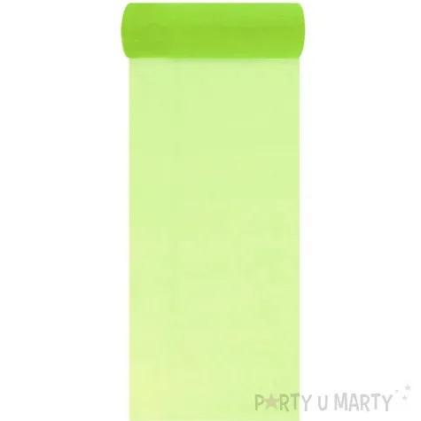 organza gladka zielony partypal 0 16 x 9 m