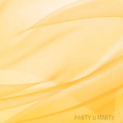 organza gladka zloty partypal 0 16 x 9 m