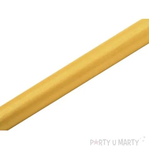 organza gladka zolta ciemna 0 36 x 9 m