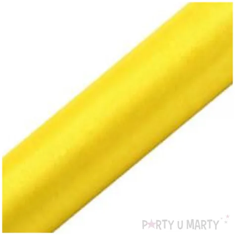 organza gladka zolta partydeco 0 36 x 9 m