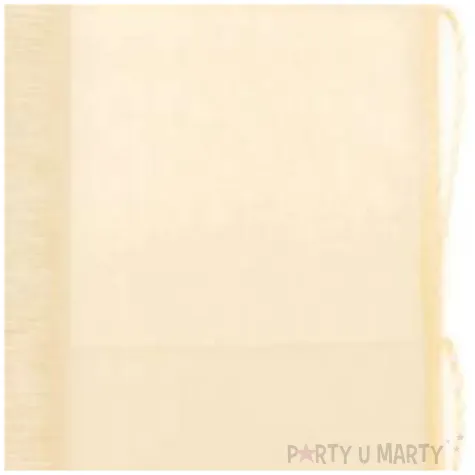 organza kremowa 0 38 x 9 m