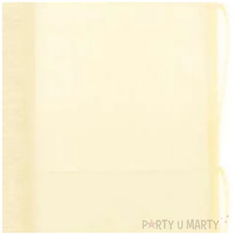 organza kremowa jasna 0 38 x 9 m