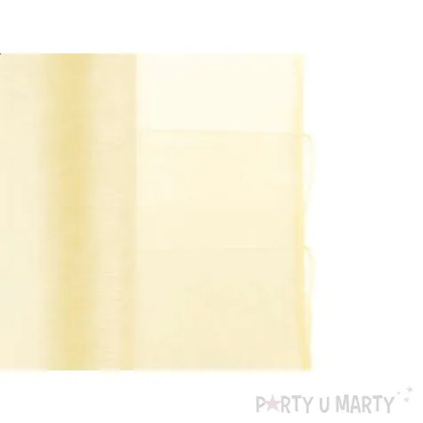 organza kremowa jasna 0 38 x 9 m