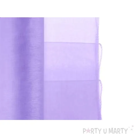 organza liliowa 0 38 x 9 m