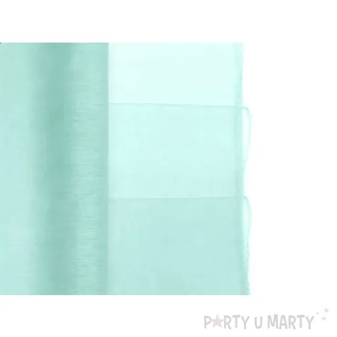 organza mietowa 0 38 x 9 m