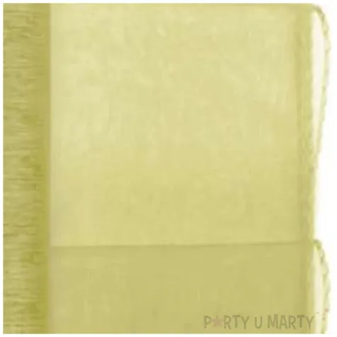 organza oliwkowa 0 38 x 9 m