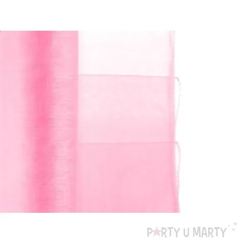 organza rozowa 0 38 x 9 m