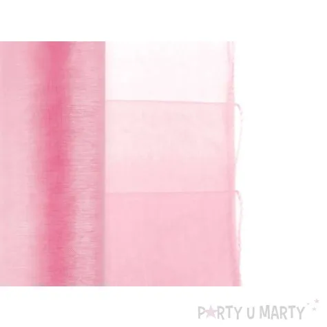 organza rozowa elegancka 0 38 x 9 m