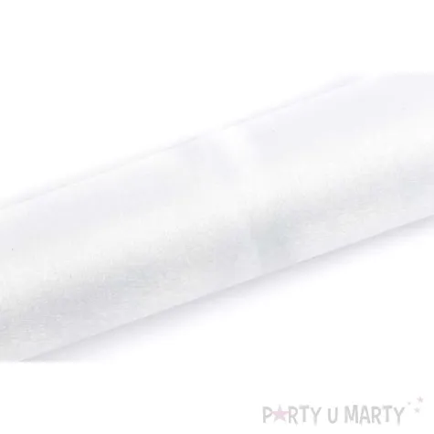 organza snow biala 16 cm 9 m 1 rolka