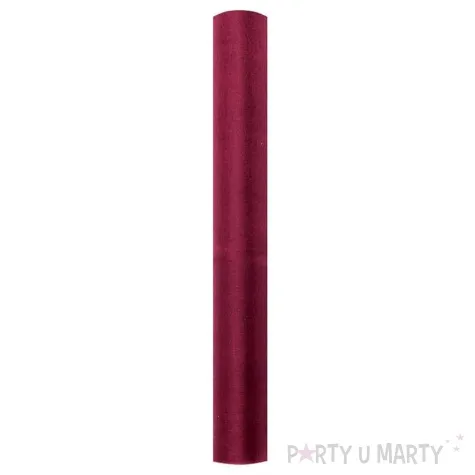 organza snow bordowa 0 36 x 9 m