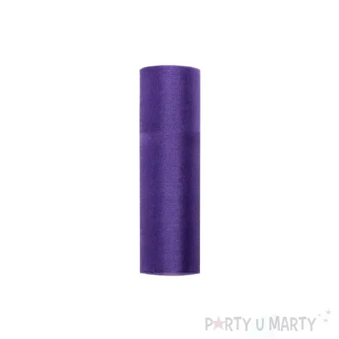 organza snow fioletowa 16 cm 9 m 1 rolka