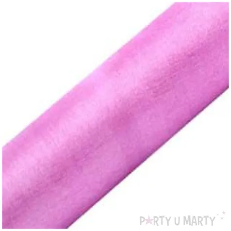 organza snow rozowa 0 36 x 9 m