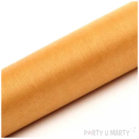 organza snow zlota partydeco 0 36 x 9 m