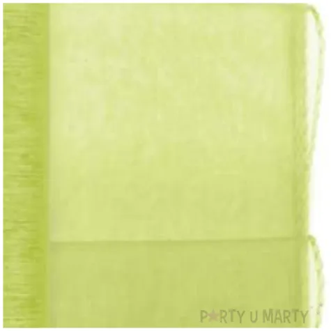 organza zielona jasna 0 38 x 9 m