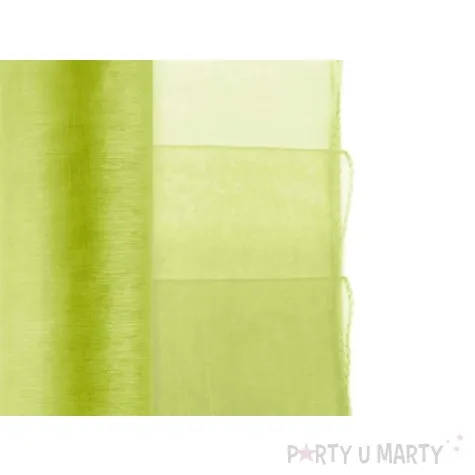 organza zielona jasna 0 38 x 9 m