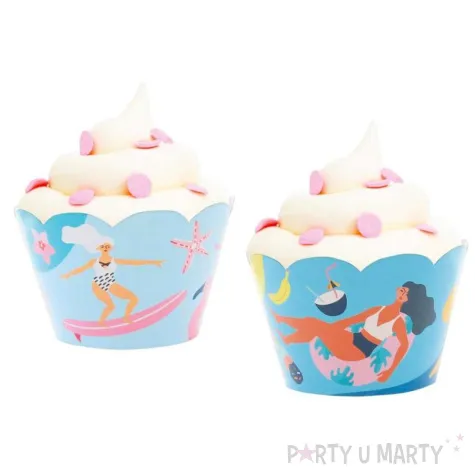 oslonki do muffinek summer lets party godan 6 szt