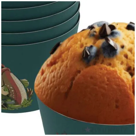 oslonki na muffinki wedkarz i zlota rybka 6 szt