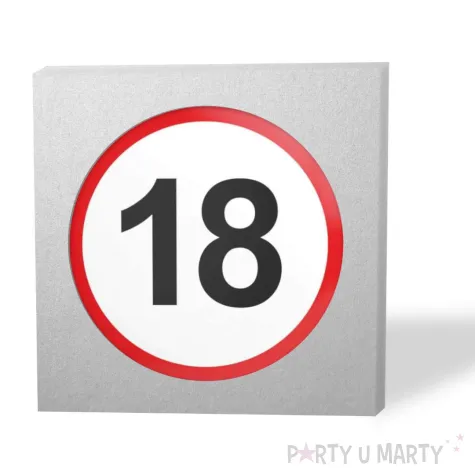 otwieracz 18 urodziny traffic birthday 56 mm