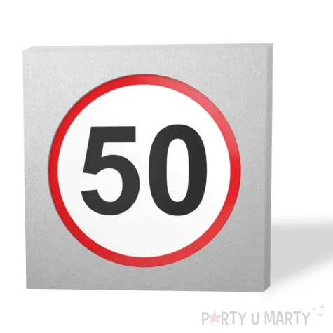 otwieracz 50 urodziny traffic birthday 56 mm