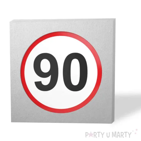 otwieracz 90 urodziny traffic birthday 56 mm