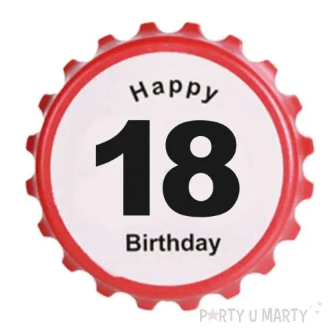 otwieracz happy 18 birthday