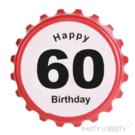 otwieracz happy 60 birthday