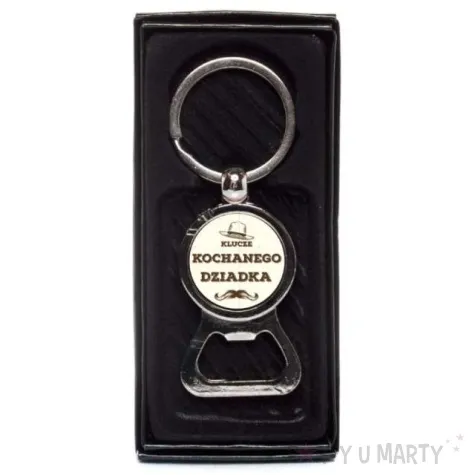 otwieracz z brelokiem klucze dziadka giftmania
