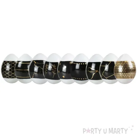 owijki na jajka glamour zloto czarny arpex 9 szt