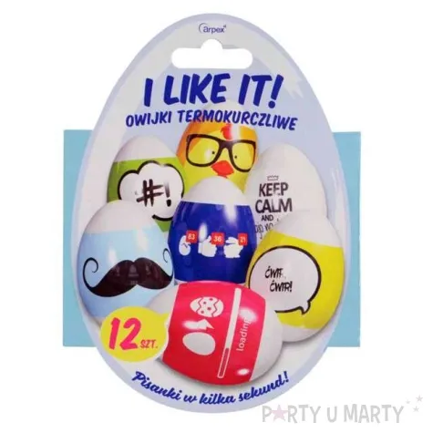 owijki na jajka i like it mix arpex 12 szt