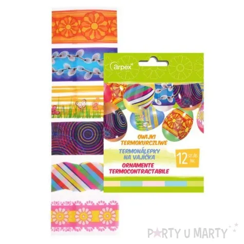 owijki na jajka wielkanoc mix arpex 12 szt