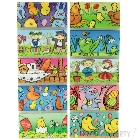 owijki na jajka wielkanocny mix arpex 10 szt