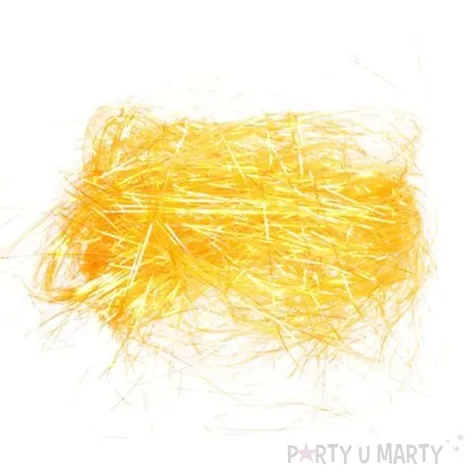 ozdoba choinkowa wlos anielski zloty titanum 20 g