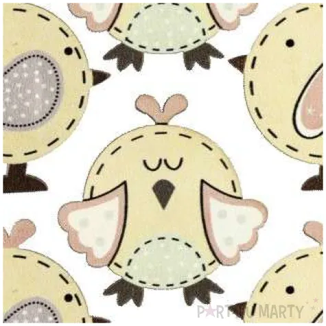 ozdoba drewniana wielkanoc kurczaki titanum 6 szt