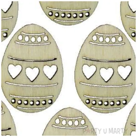 ozdoba drewniana wielkanoc pisanki titanum 8 szt