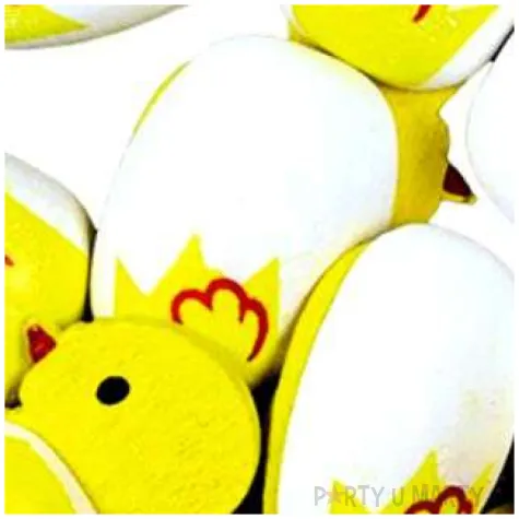 ozdoba drewniana wielkanoc pisklaki titanum 12 szt