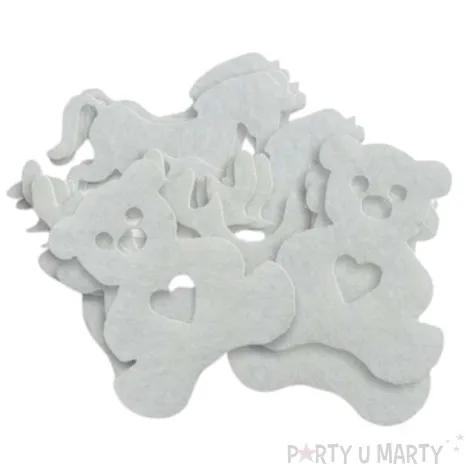 ozdoba filcowa boze narodzenie misie renifery konie na biegunach titanum 12 szt