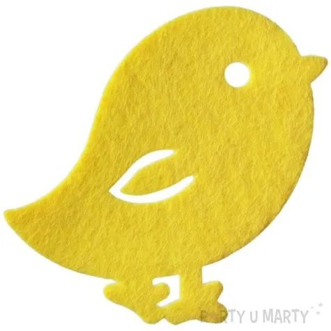 ozdoba filcowa wielkanoc kurczaczki titanum 8 5 cm 5 szt