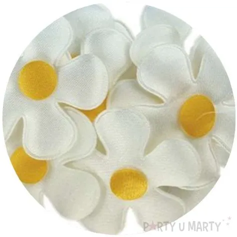 ozdoba materialowa stokrotki titanum 10 szt