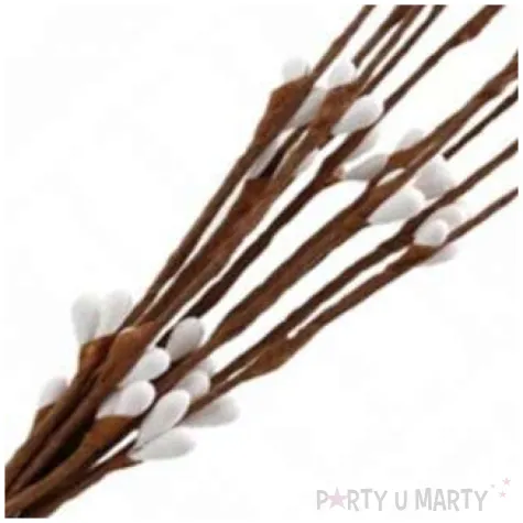 ozdoba papierowa bazie na druciku aliga 15cm 10szt