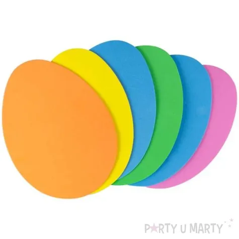 ozdoba piankowa jajka mix arpex 15 cm 6 szt