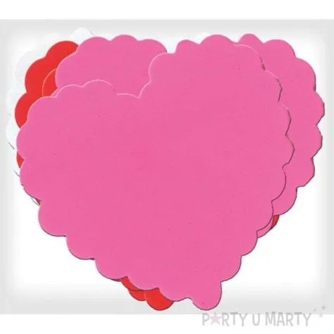 ozdoba piankowa serca xl mix titanum 9 5 x 9 5 cm 8 szt