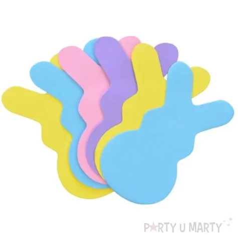 ozdoba piankowa wielkanoc zajaczki mix arpex 15 cm 6 szt