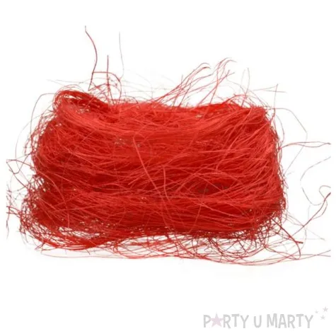 ozdoba sizal sianko czerwony arpex 10g
