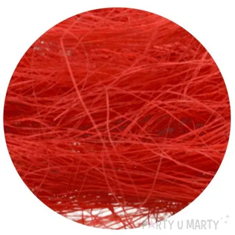 ozdoba sizal sianko czerwony arpex 10g