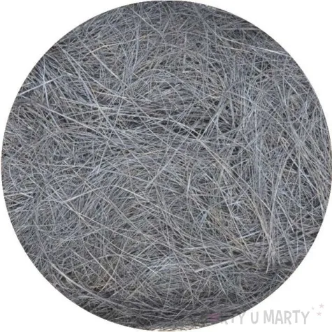 ozdoba sizal sianko szary aliga 30g