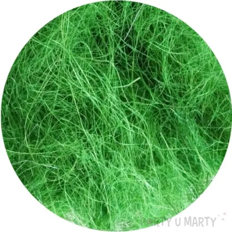 ozdoba sizal sianko zielony jasny aliga 30g